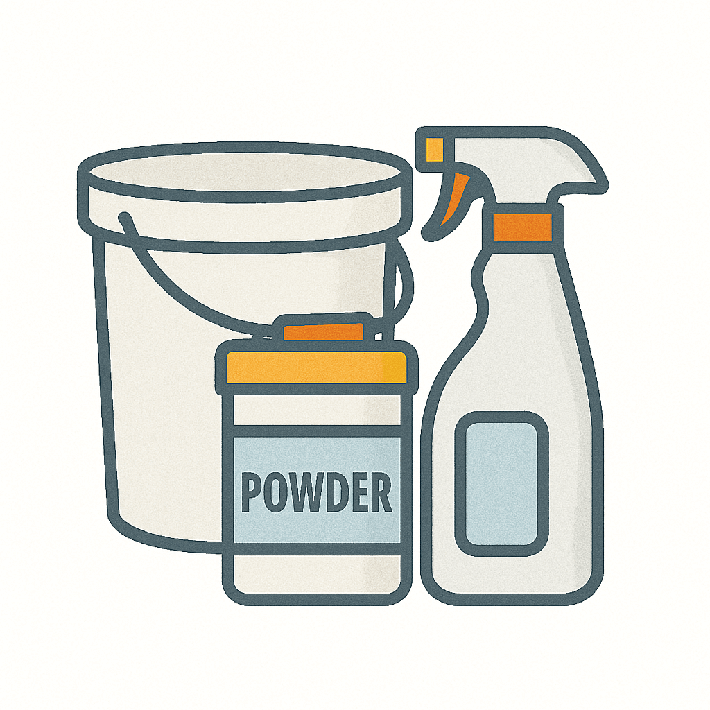 Sterilisers and Cleaners Range for Homebrew Wine, Beer and Cider