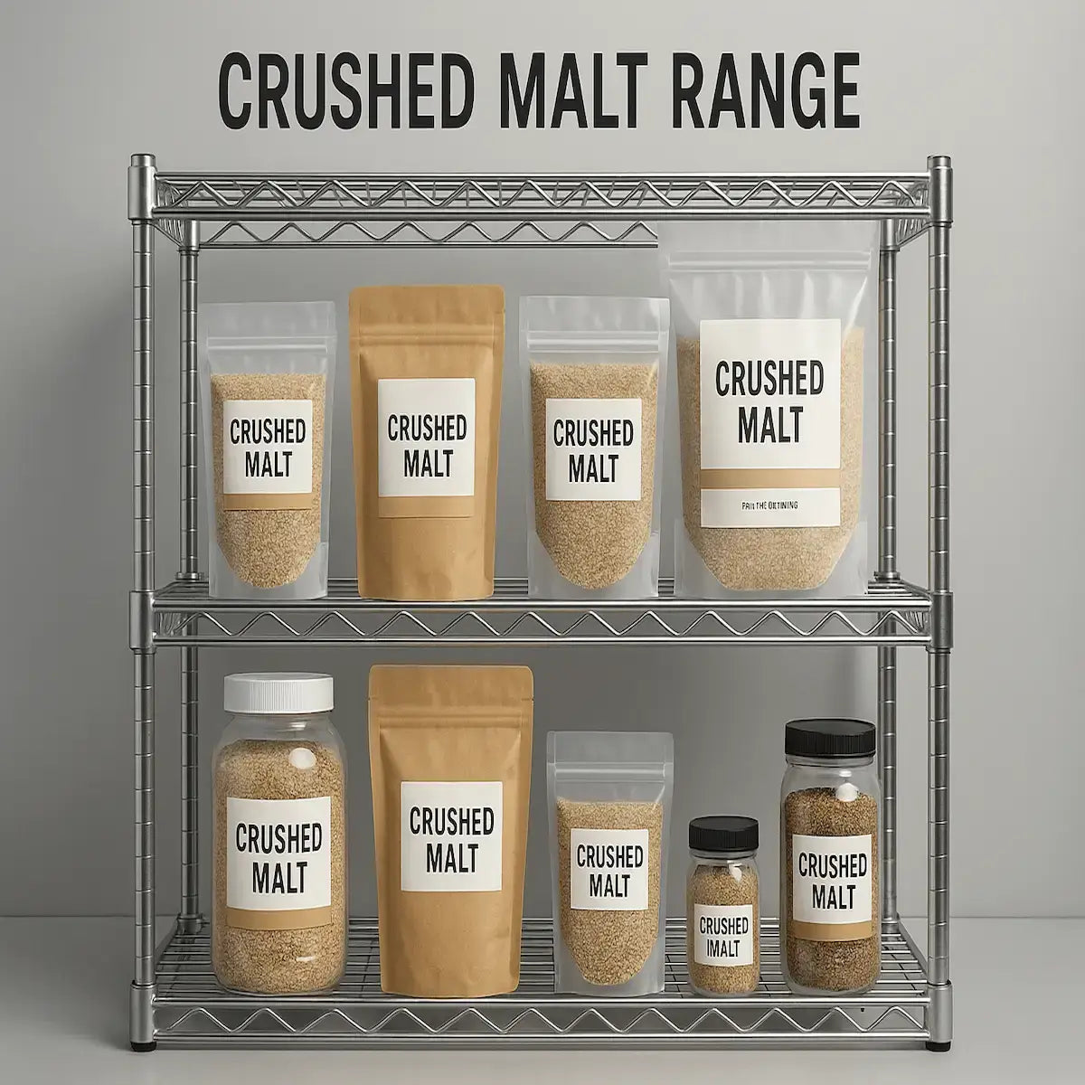 Crushed Milled Pale Ale Malts & Base Malts Range