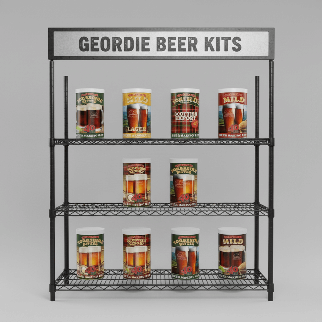 Geordie Beer Kits Range - Homebrewing