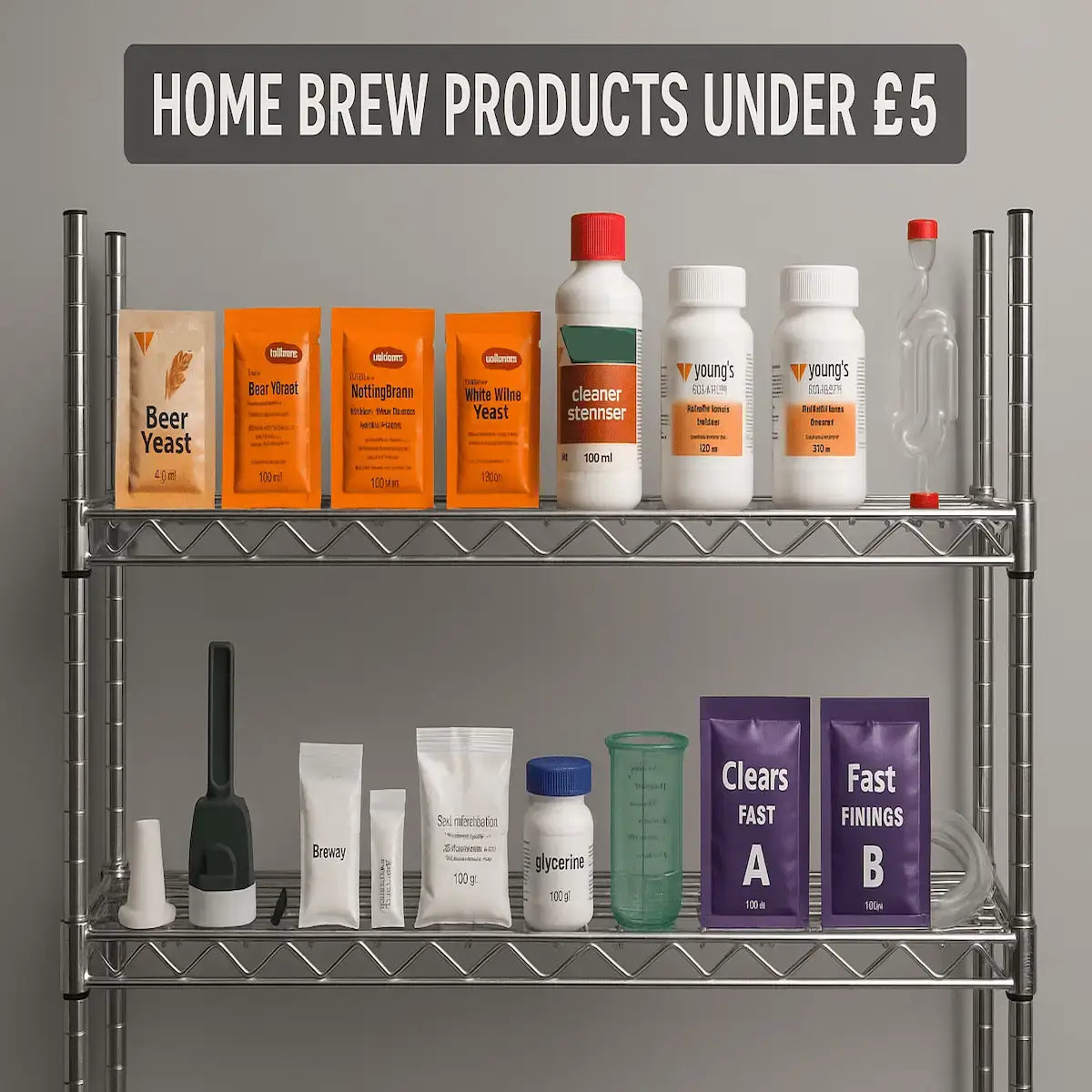 Home Brew Products Under £5