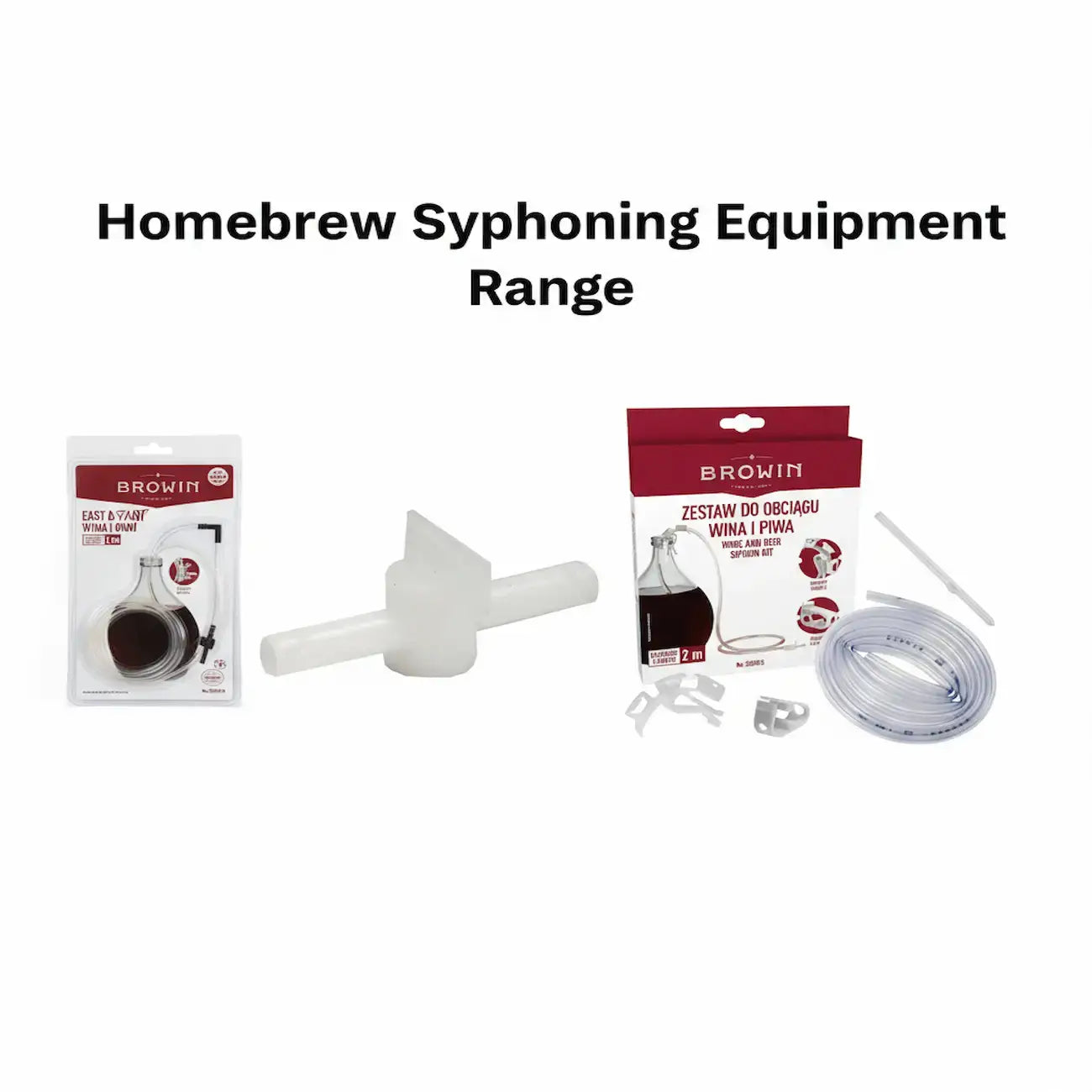 Homebrew Syphoning Equipment Range