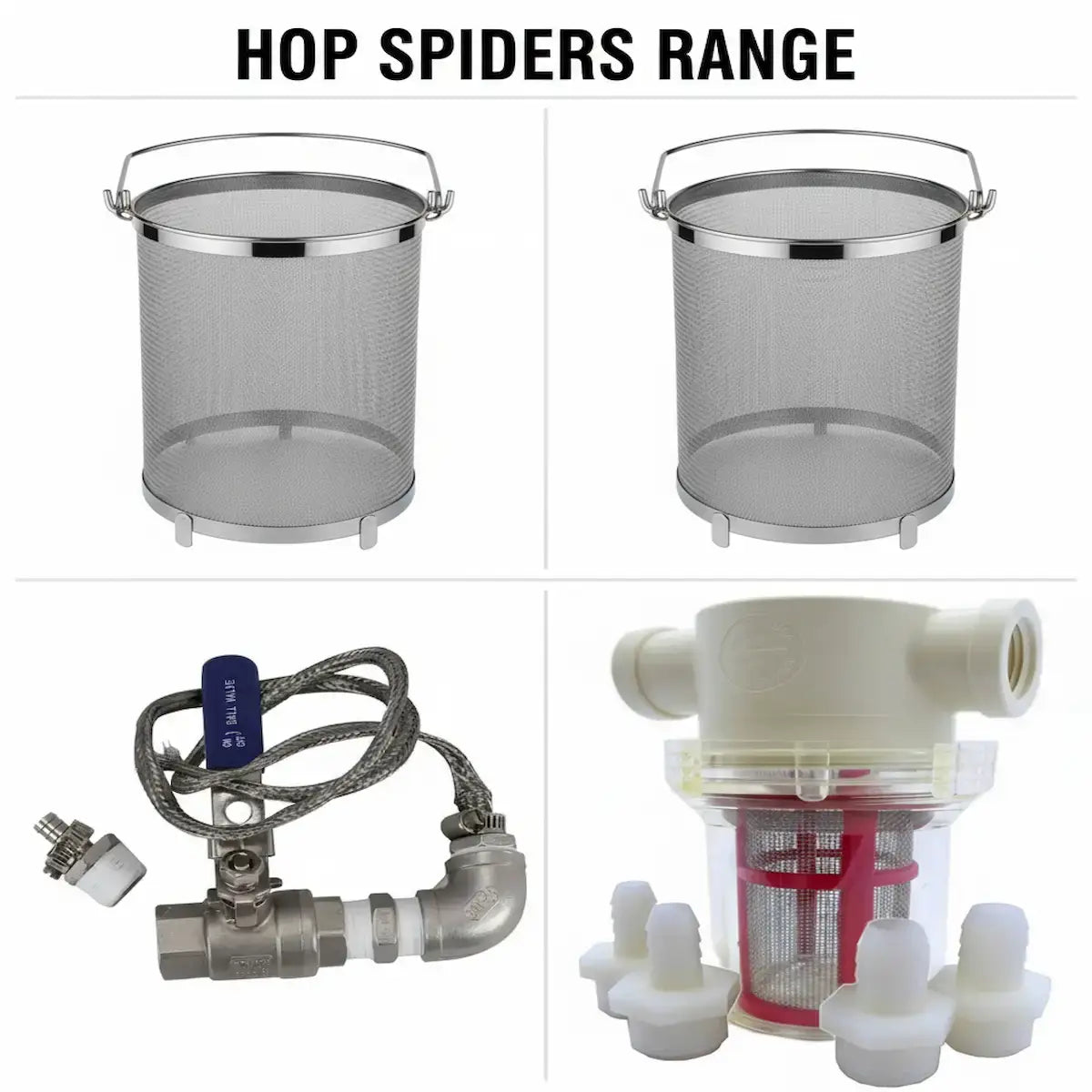 Hop Spiders & Baskets Range
