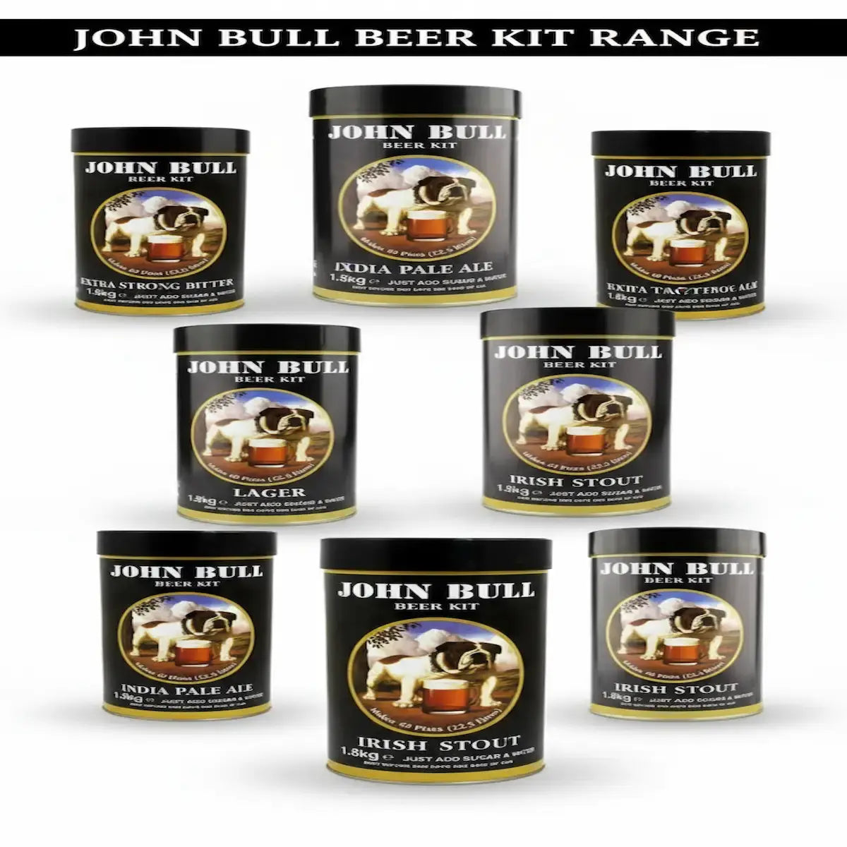 John Bull Beer Kit Range - The Home Brew Shop