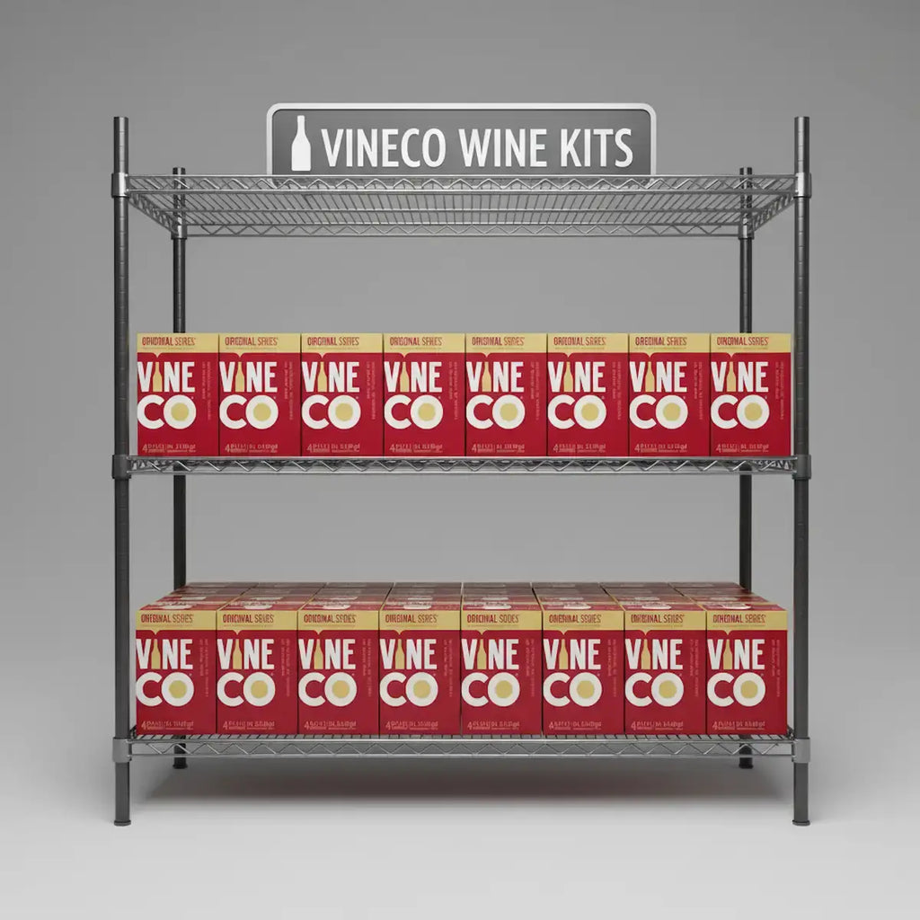 VineCo Wine Kit Ranges Original & Estate | 30 Bottle