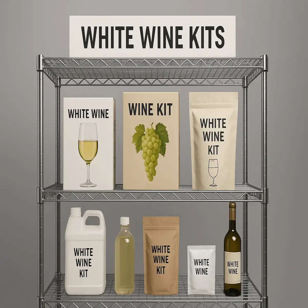 White Wine Kit Range | 30 Bottle