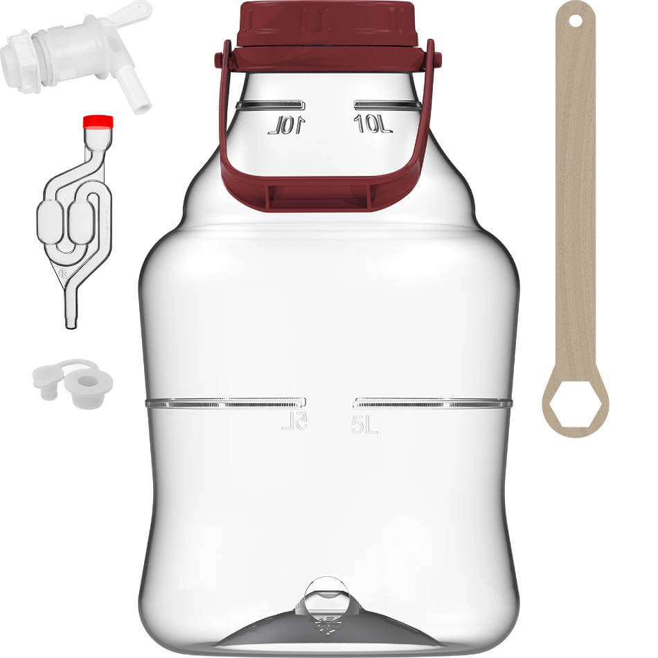 10L Unbreakable Demijohn | Browin | The Home Brew Shop | 644211