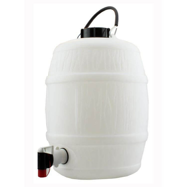2 Gallon Pressure Barrel with Vent cap and tap | The Home Brew Shop | 102570 / 7058