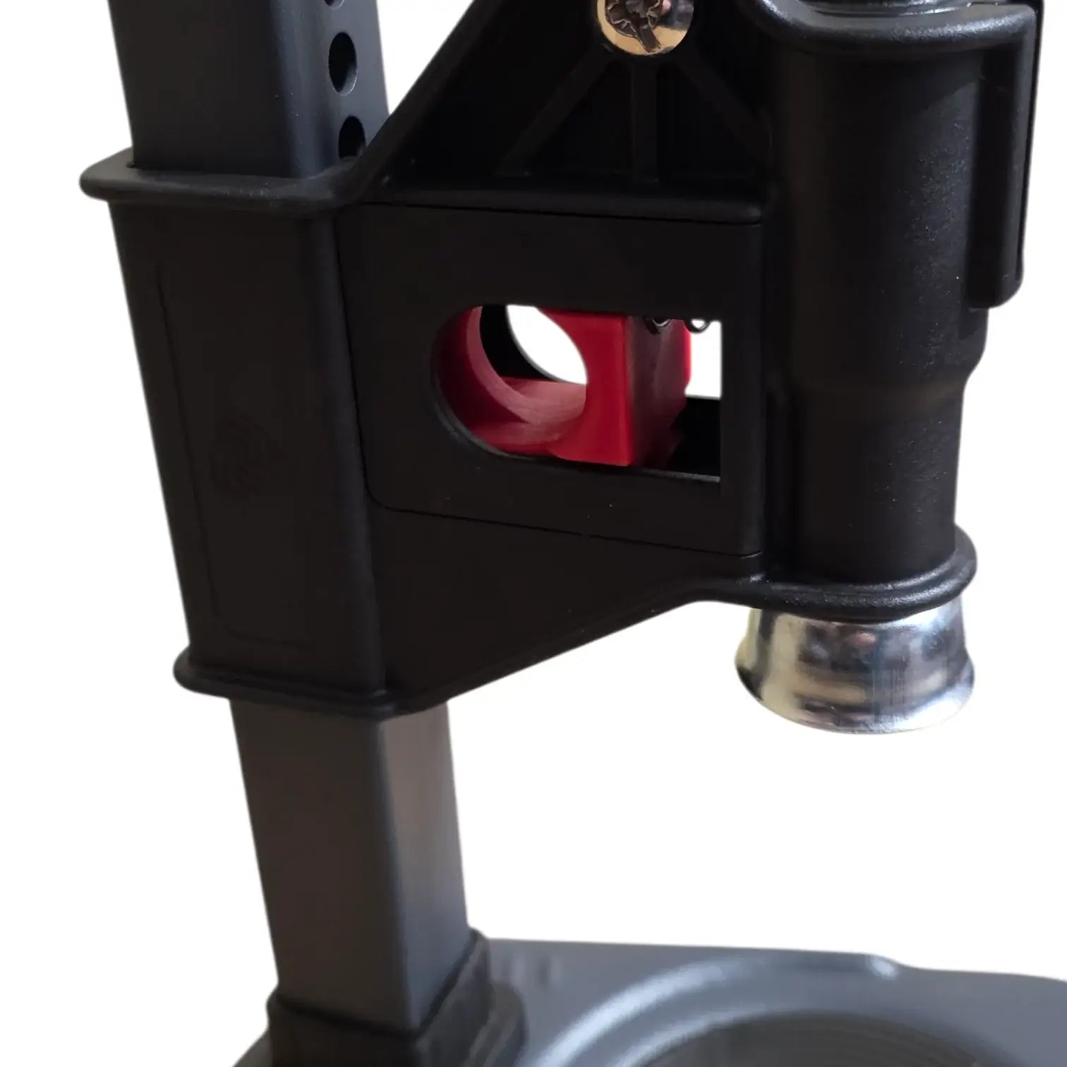 Ferrari Colt Bench Crown Capper close-up showing capper mechanism and lever for 26mm crown caps.