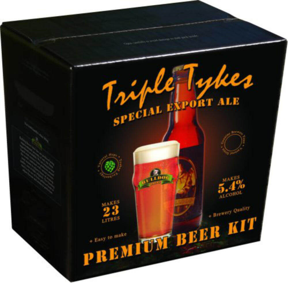 Triple Tykes Special Export Ale - Bulldog Beer Kit | The Home Brew Shop | 23008