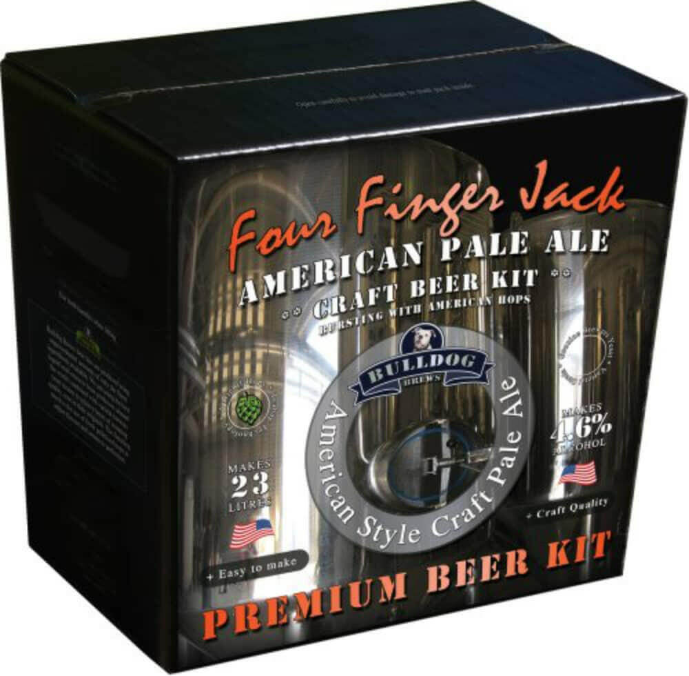 Four Finger Jack - Bulldog Beer Kit | The Home Brew Shop | 23014