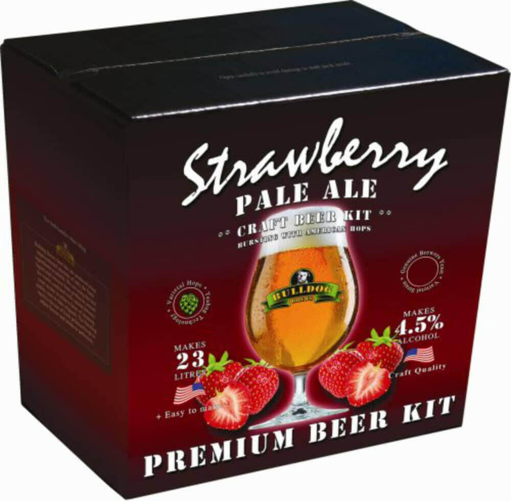Strawberry Pale Ale - Bulldog Beer Kit | The Home Brew Shop | 23017