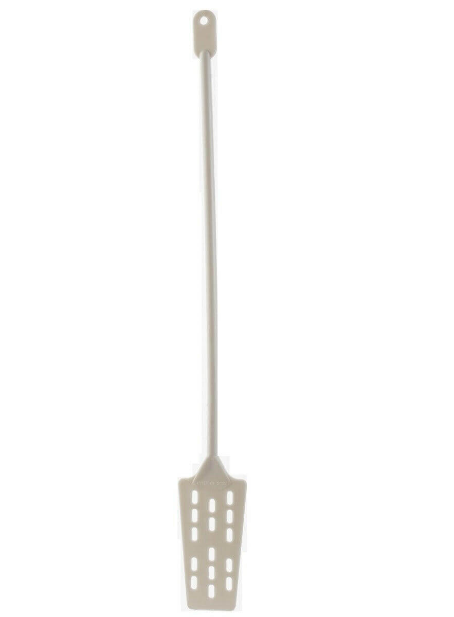 24 inch Beer Paddle Plastic used for brewing and mixing beverages, featuring a sturdy design and convenient length.