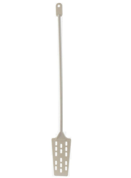 24 inch Beer Paddle Plastic used for brewing and mixing beverages, featuring a sturdy design and convenient length.