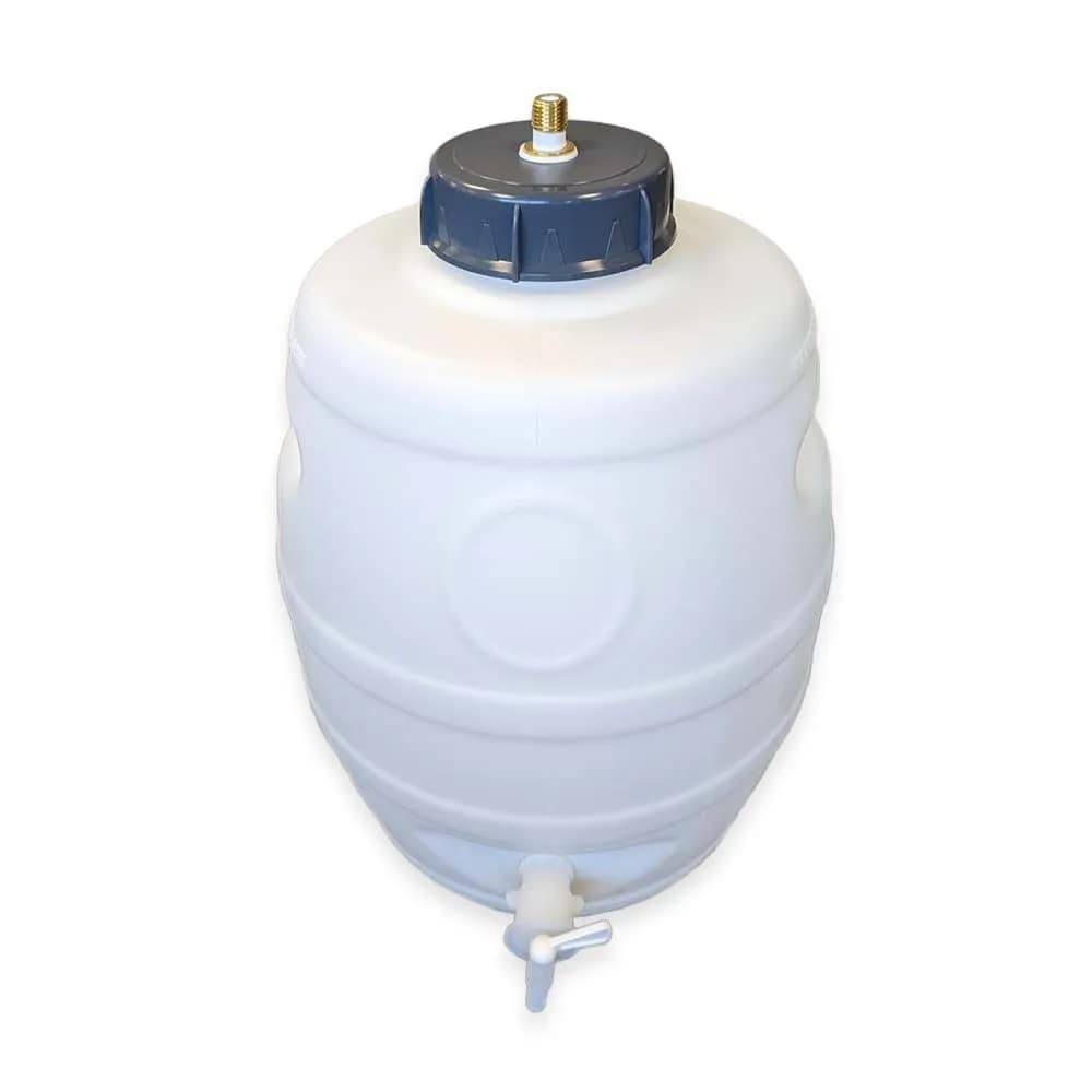 25 Litre Wilko Pressure Barrel with 4” Cap - with Pin Valve | The Home Brew Shop | 7073