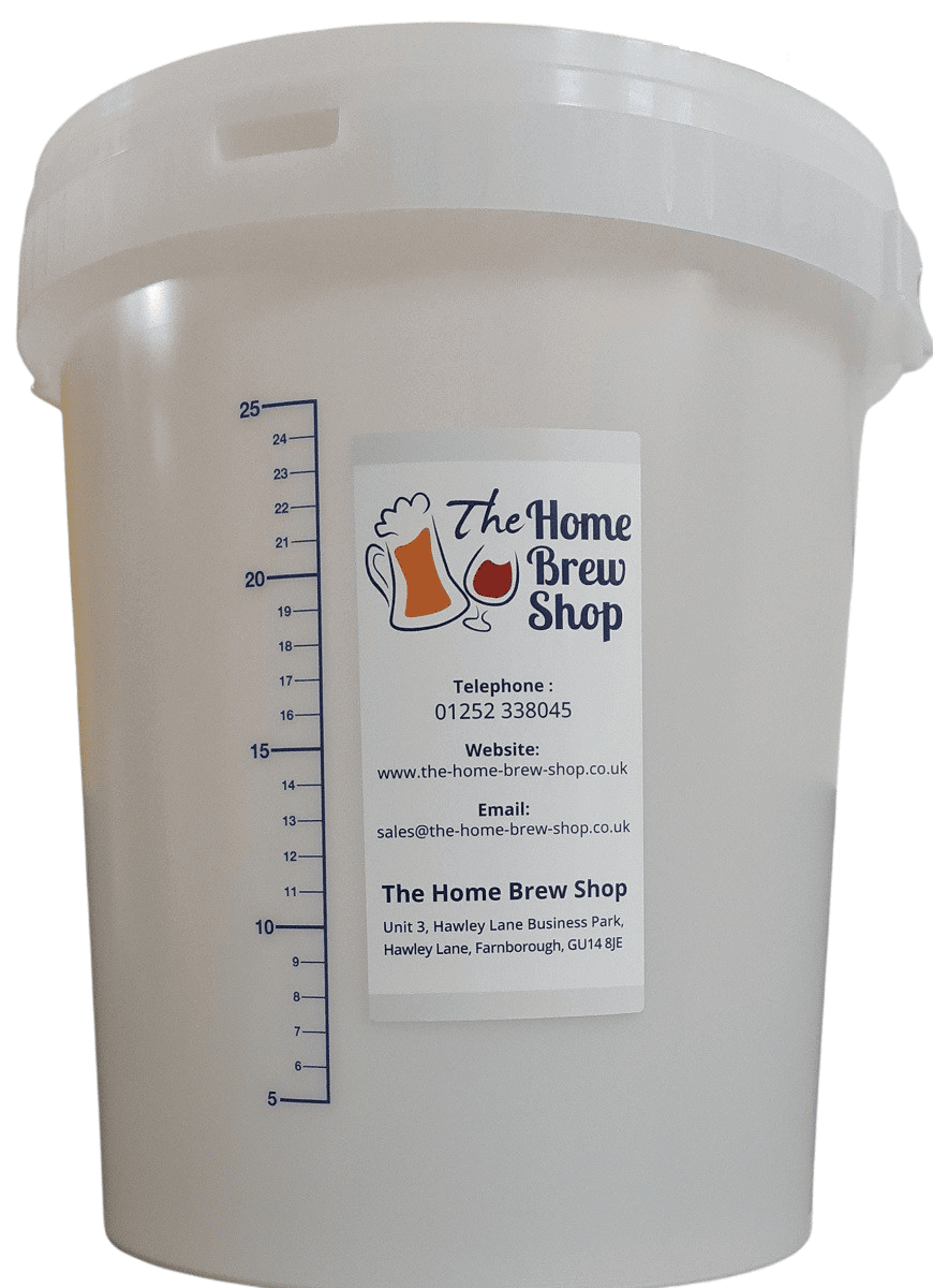 30 Litre Fermenting Bin With Blue Scale - THBS | The Home Brew Shop | 28230