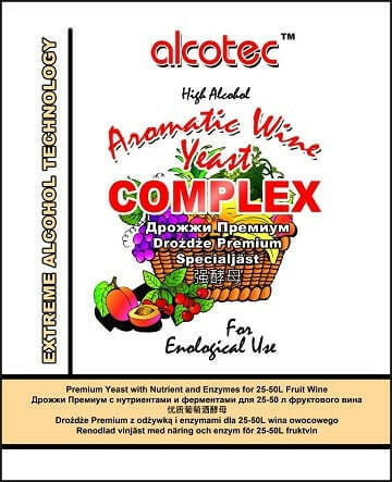 Alcotec High Alcohol Aromatic Wine Yeast Complex | The Home Brew Shop | 30013