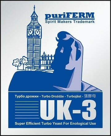 puriFERM UK-3 Turbo Yeast BBE 05/25 | The Home Brew Shop | 31503