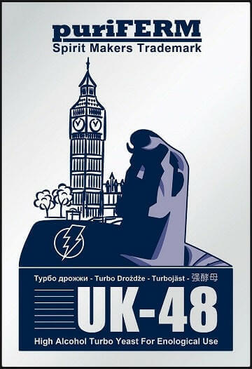 puriFERM UK-48 Turbo Yeast | The Home Brew Shop | 31548