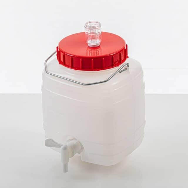 5 Litre Fermenter with Tap and Airlock | Genius | The Home Brew Shop | 4145-14369