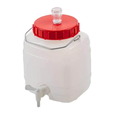 5 Litre Fermenter with Tap and Airlock | Genius designed for easy fermentation with tap, grommet, and airlock.