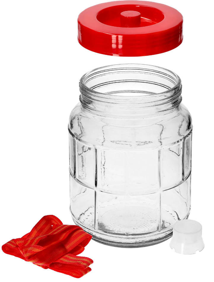 5 Litre Glass Carboy with Nylon Straps | Browin | The Home Brew Shop | 601650