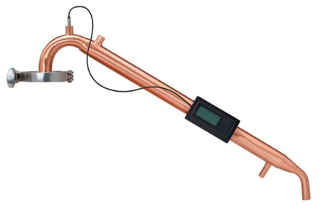 SS Create Alembic Copper Condenser with Tri-Clamp The Home Brew Shop 50045