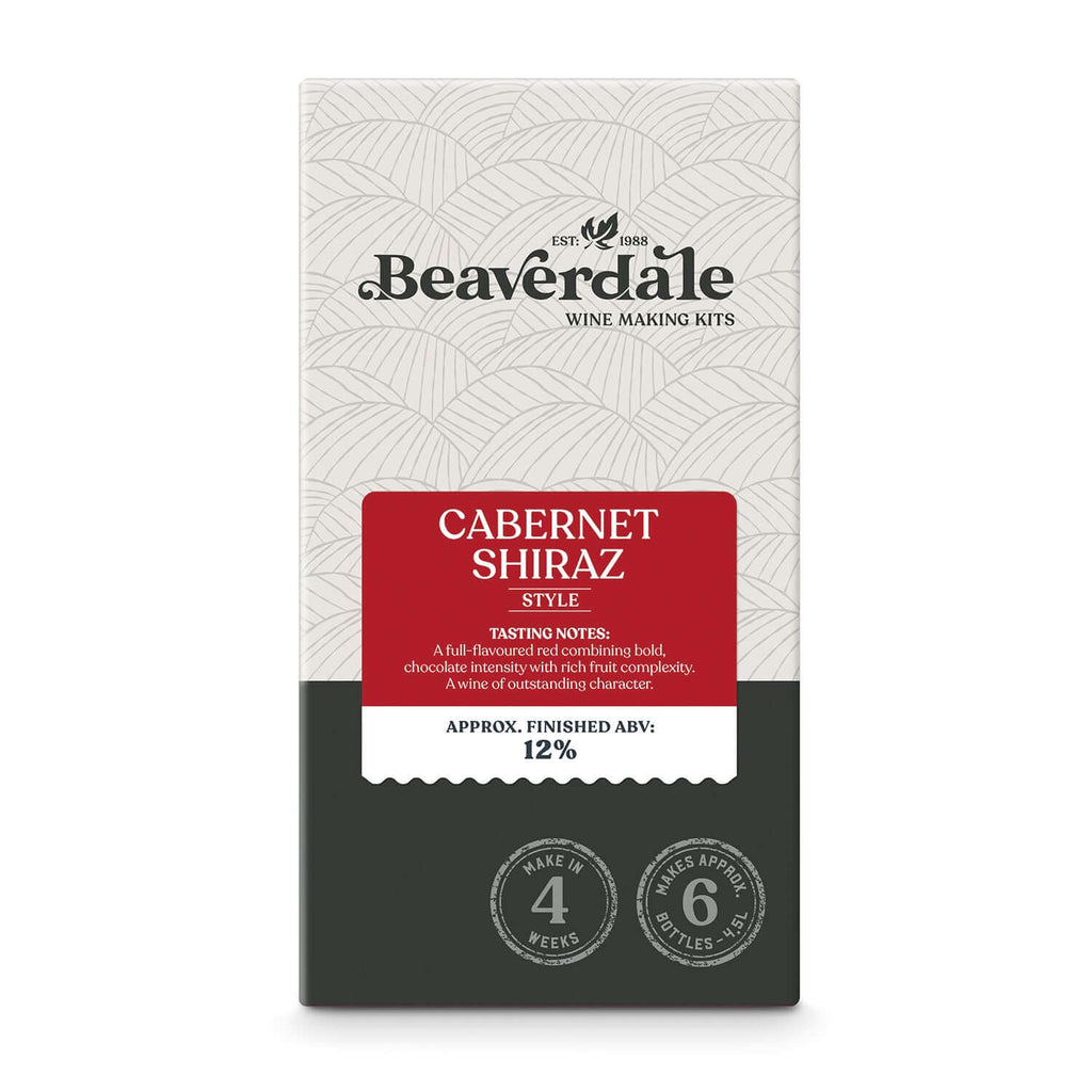 Beaverdale  Cabernet Shiraz Style Wine Kit 6 Bottle