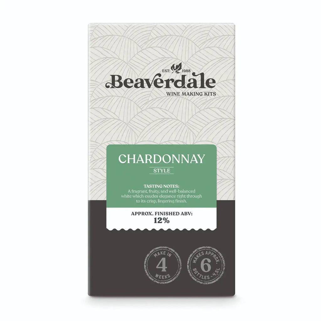 Beaverdale Chardonnay Style Wine Kit 6 Bottles