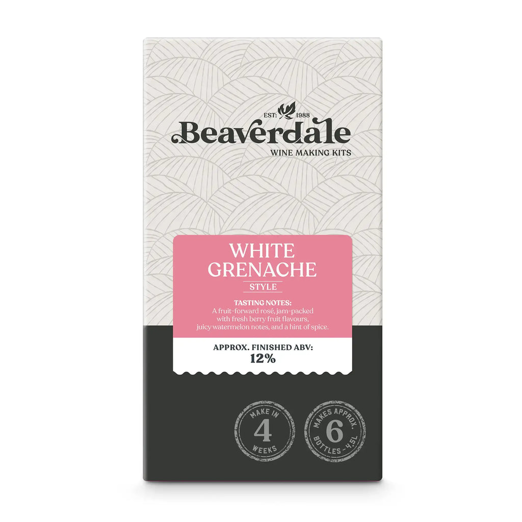 Beaverdale Grenache Rose Style Wine Kit 6 Bottles