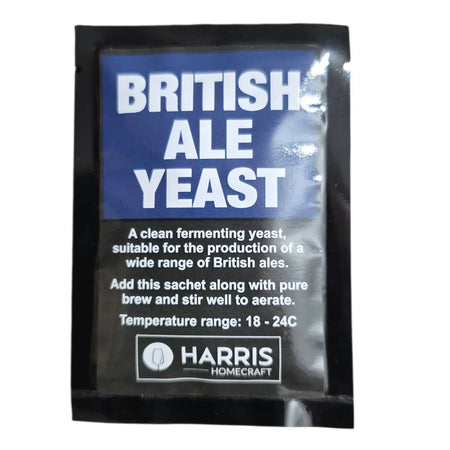 British Ale Beer Yeast - Harris Homecraft