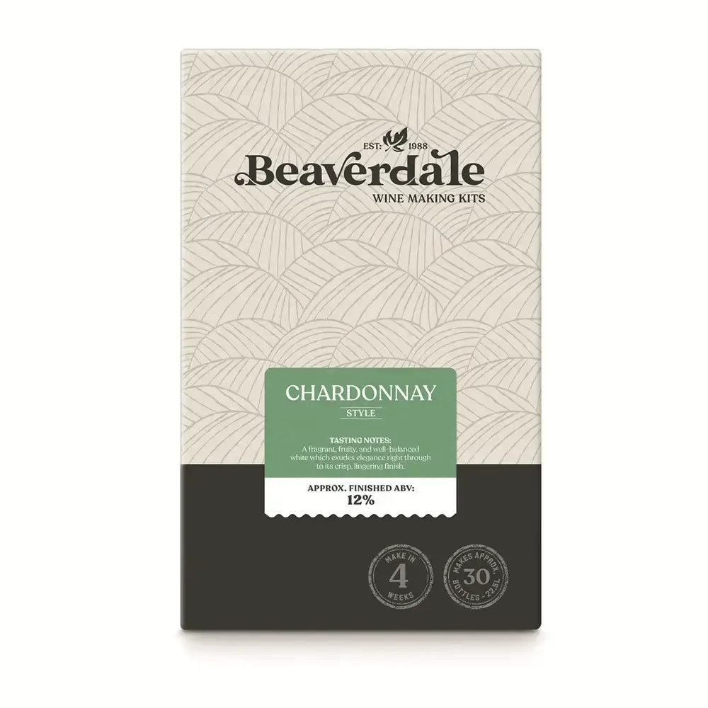 Chardonnay Wine Kit Beaverdale 30 Bottles