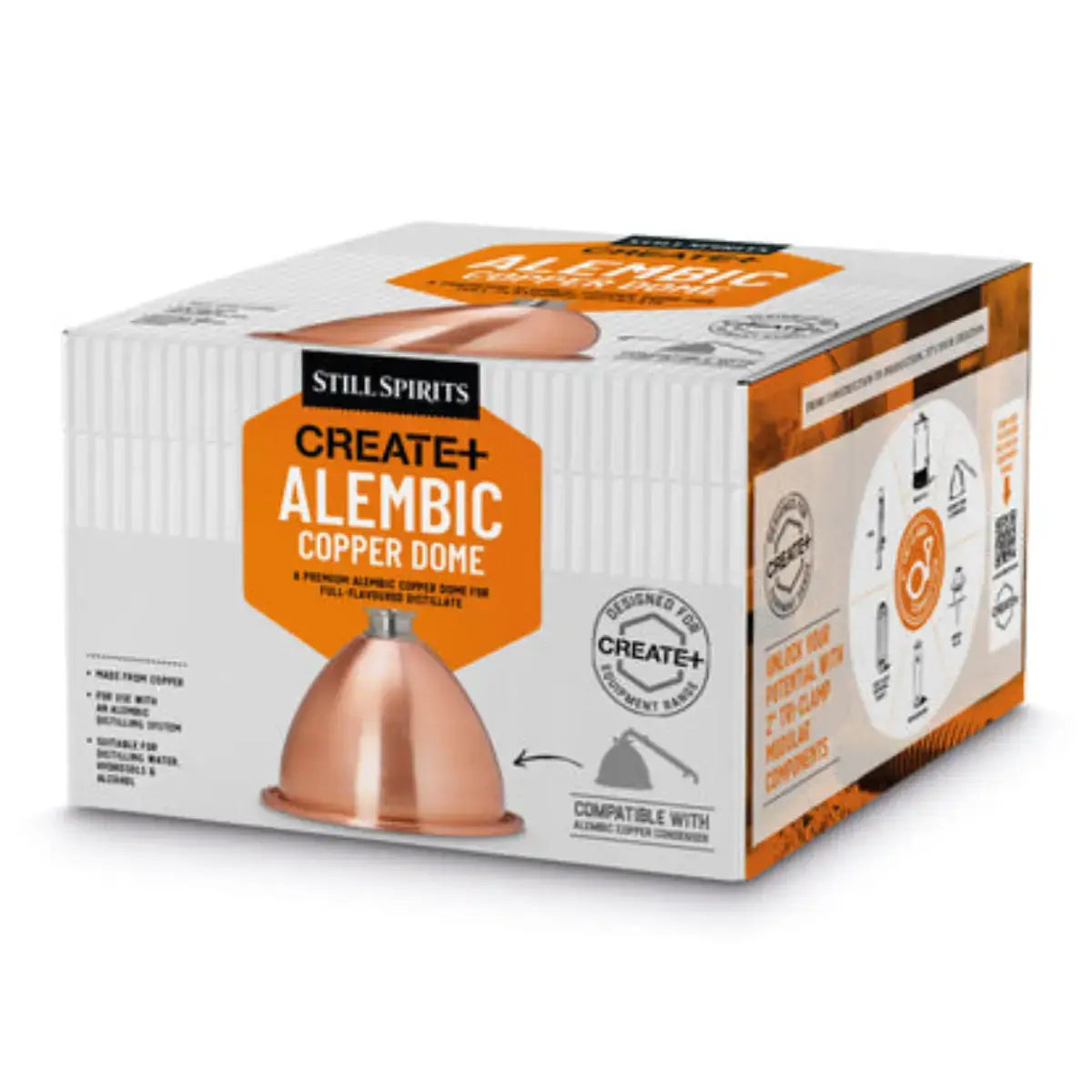 Create+ Alembic Tri Clamp Dome - The Home Brew Shop