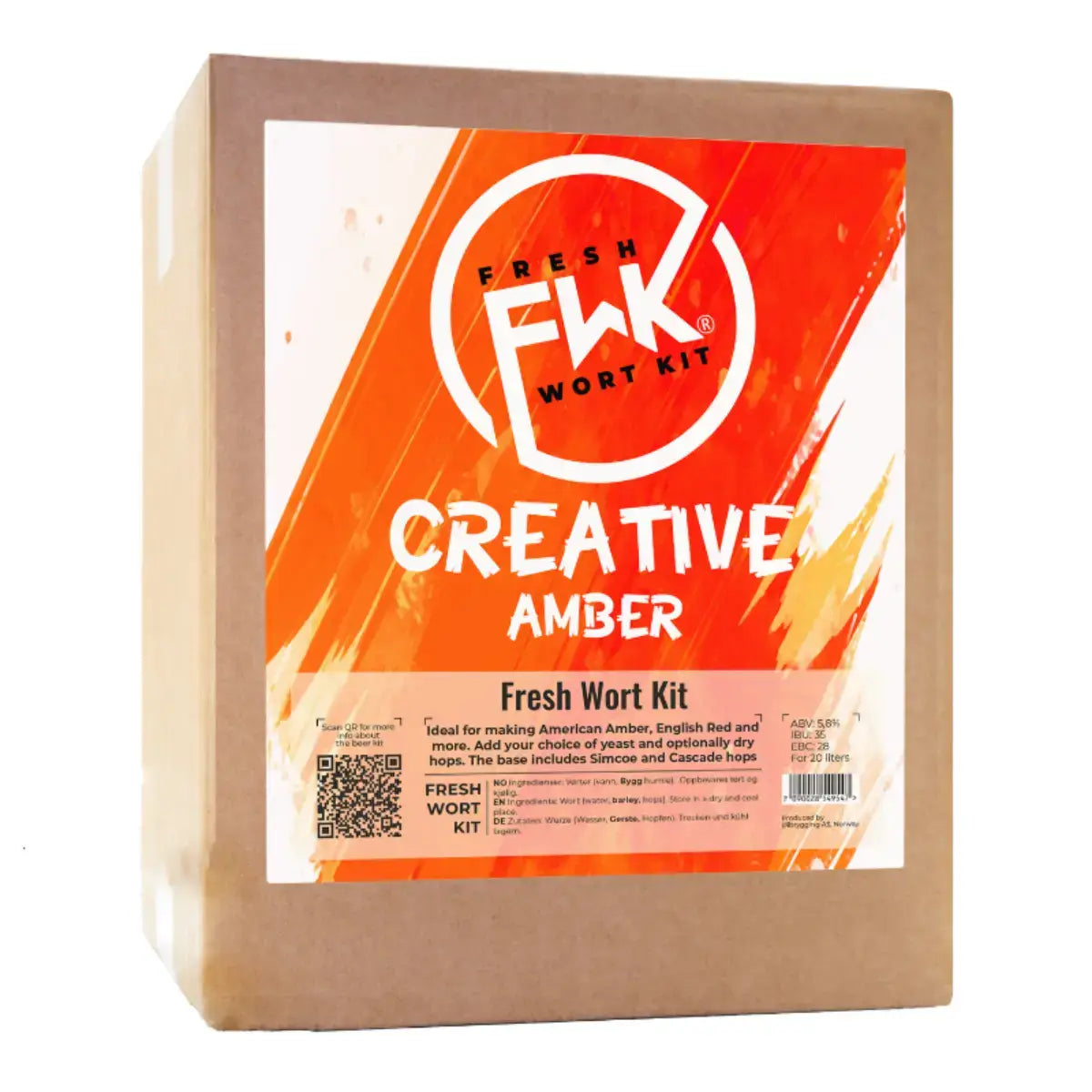 FWK Creative Amber - Fresh Wort Beer Kit - The Home Brew Shop