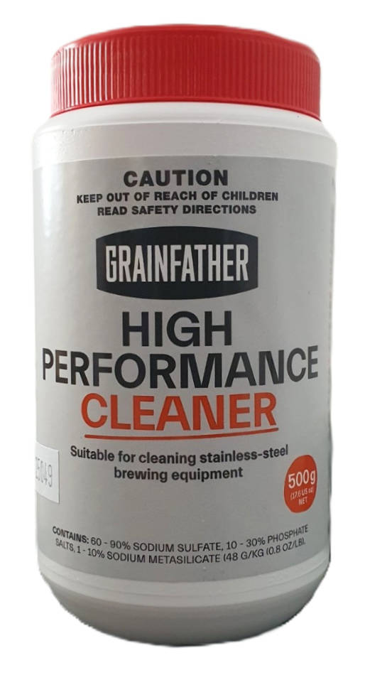 Grainfather Cleaner 500g High Performance Cleaner for cleaning stainless-steel brewing equipment
