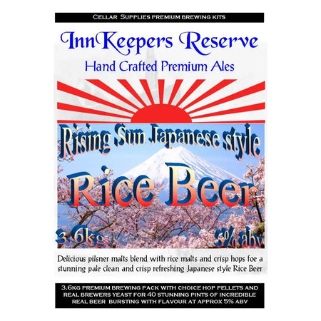 Inn Keepers Reserve Rice Beer - The Home Brew Shop