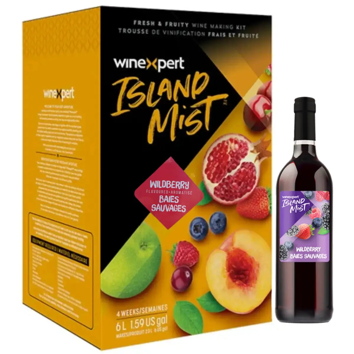 Island Mist Wildberry Wine Kit