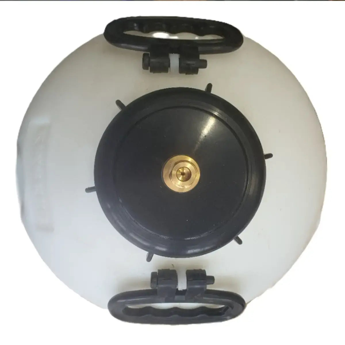 King Keg Top Tap 5 Gallon Pressure Barrel - S30 Valve top view showing the cap and S30 valve features.