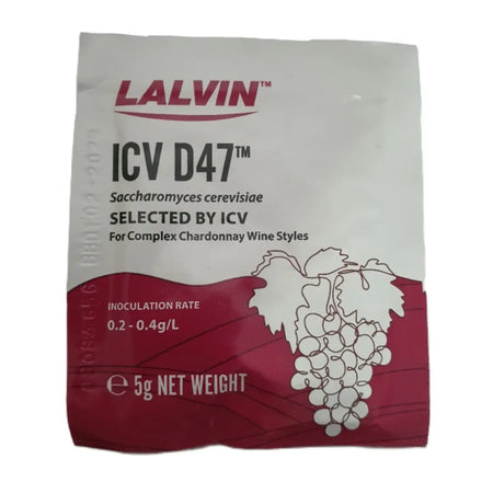 D47 Wine Yeast - Lalvin | The Home Brew Shop | 30043