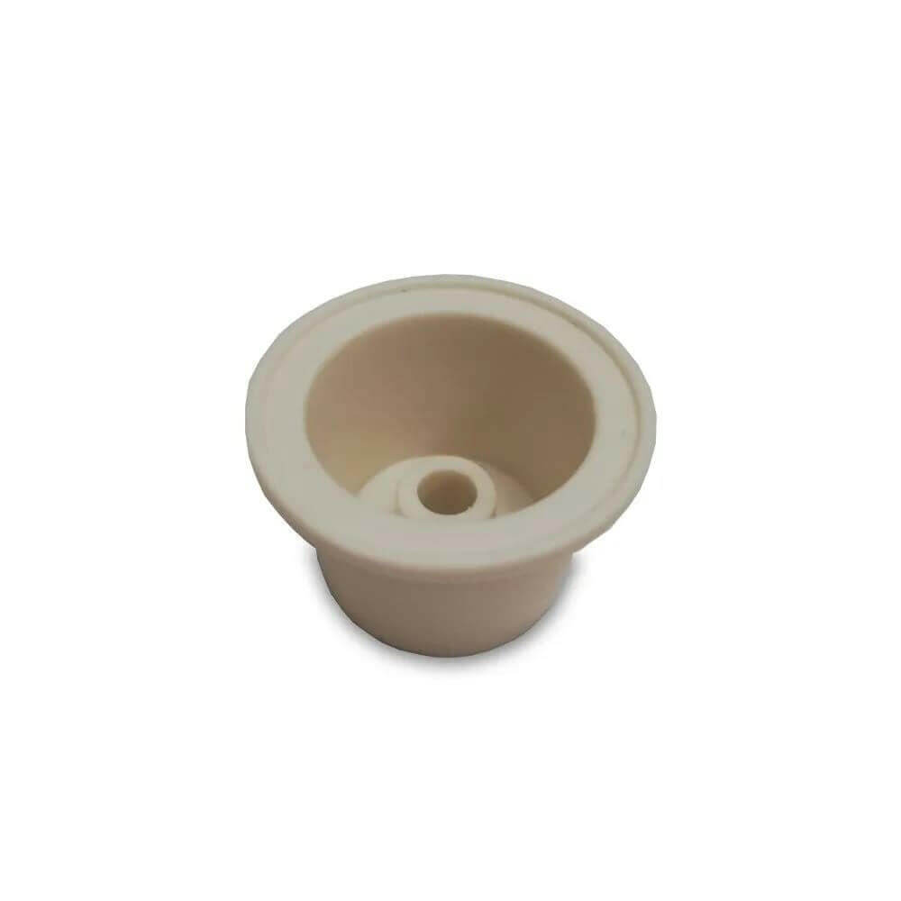 Medium White Bored Bung - 58mm x 41mm - The Home Brew Shop