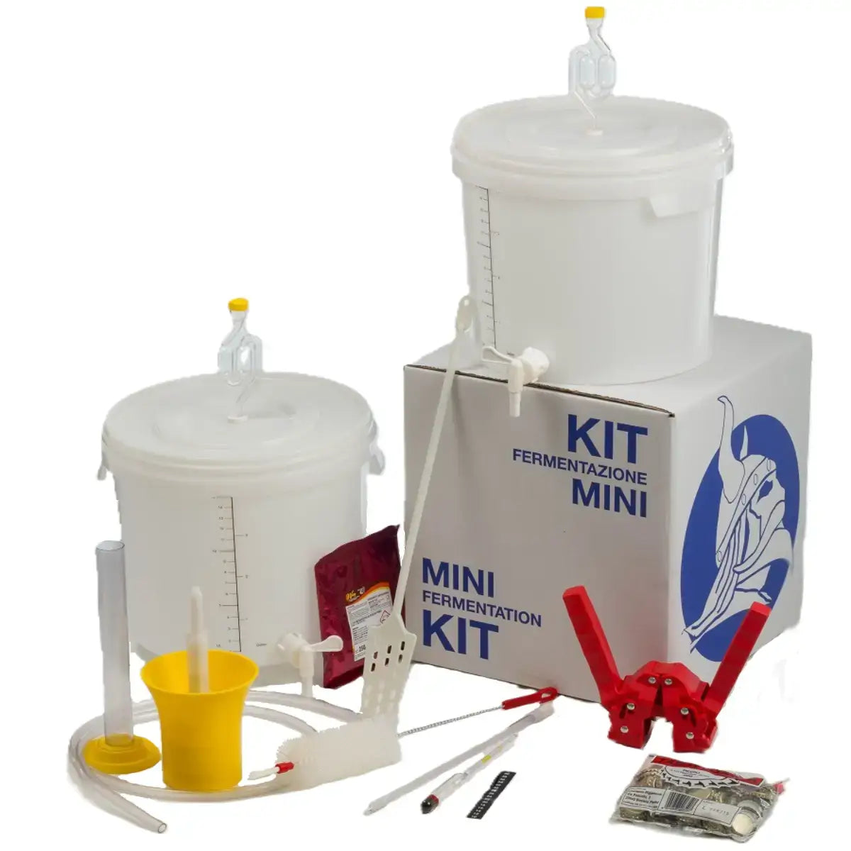 Mini Platinum Beer Fermentation Starter Kit 16 litre - Equipment Only with fermentation equipment and containers.