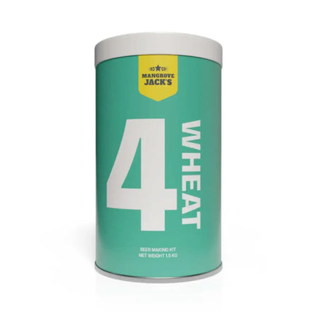 No.4 Wheat Beer Kit from Mangrove Jack's, a beer making kit for refreshing wheat beer.