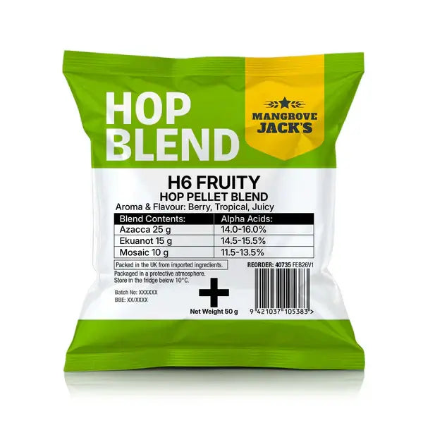 H6 Fruity Hop Pellet Blend 50g