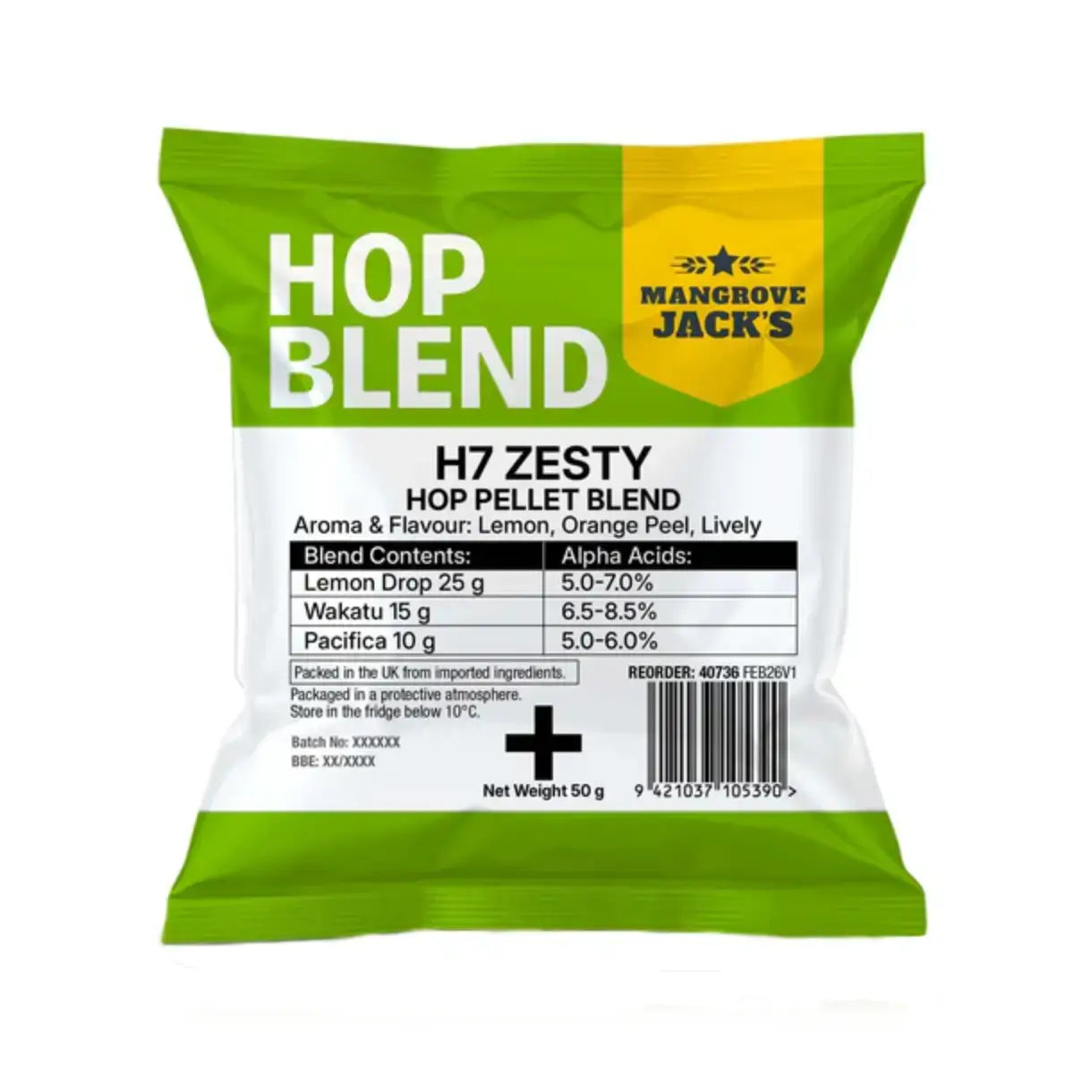 H7 Zesty Hop Pellet Blend 50g