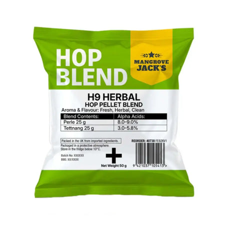 H9 Herbal Hop Pellet Blend 50g - Recipe Range