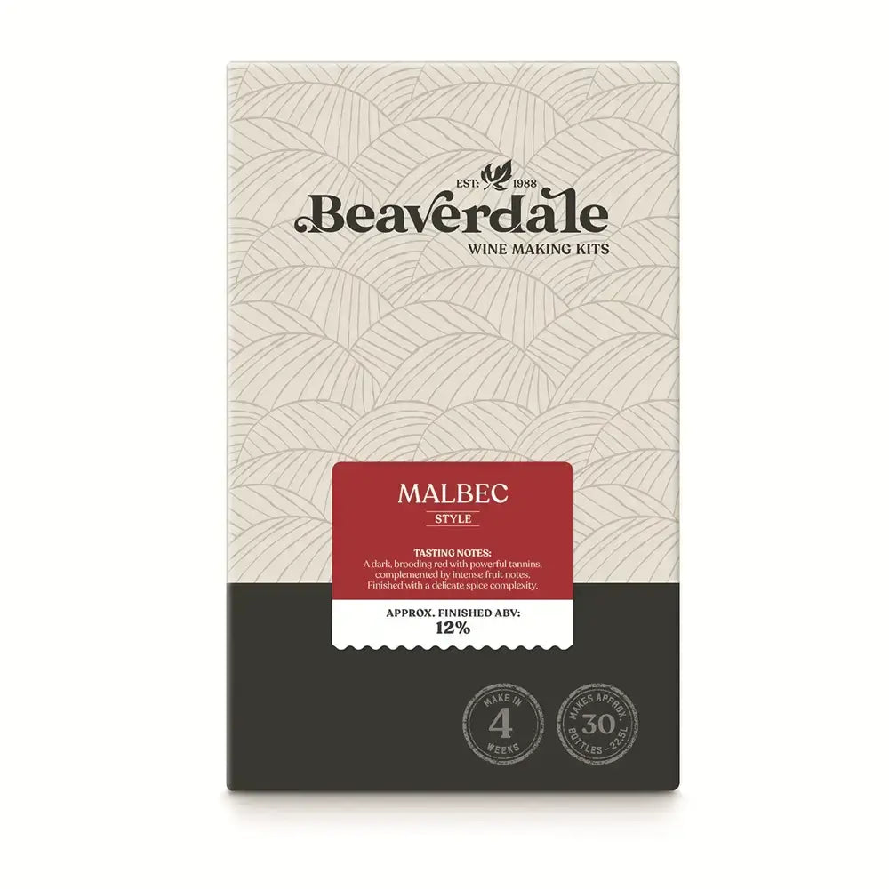 Malbec Wine Kit Beaverdale 30 Bottle