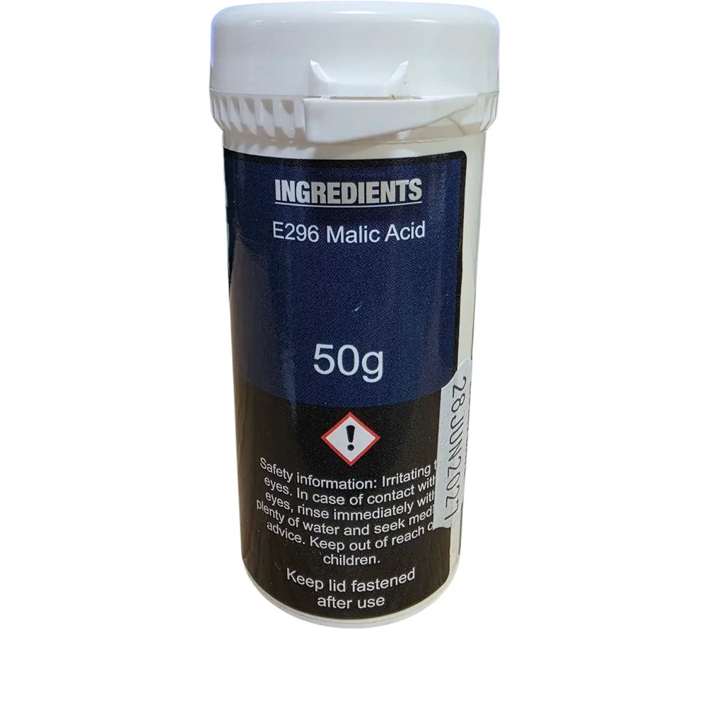Malic Acid 50g Harris Homecraft Ingredients