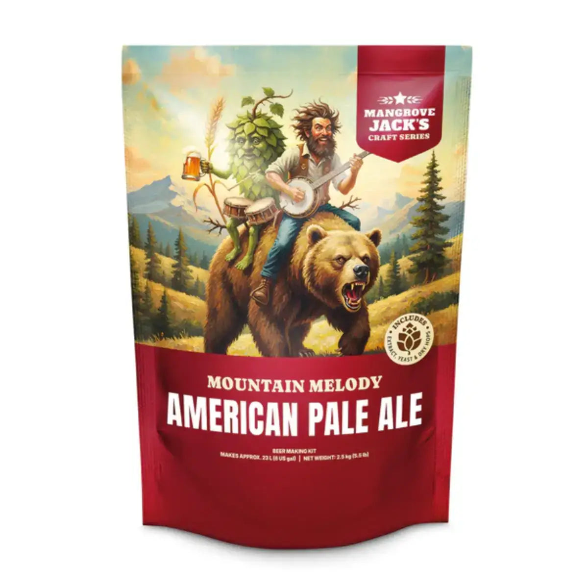 Mountain Melody American Pale Ale Beer Kit Mangrove Jacks | The Home Brew Shop | 10517