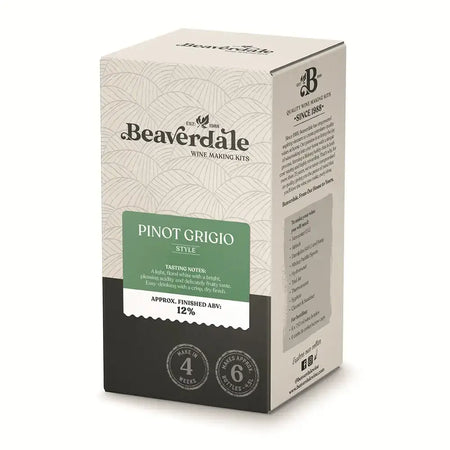 Pinot Grigio Wine Kit 6 Bottles from Beaverdale