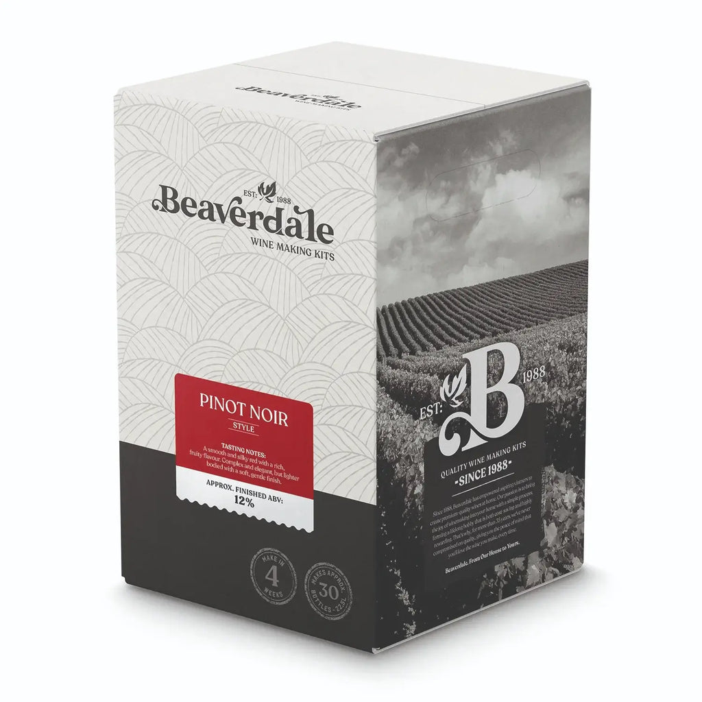Pinot Noir Style Wine Kit Beaverdale 30 Bottle
