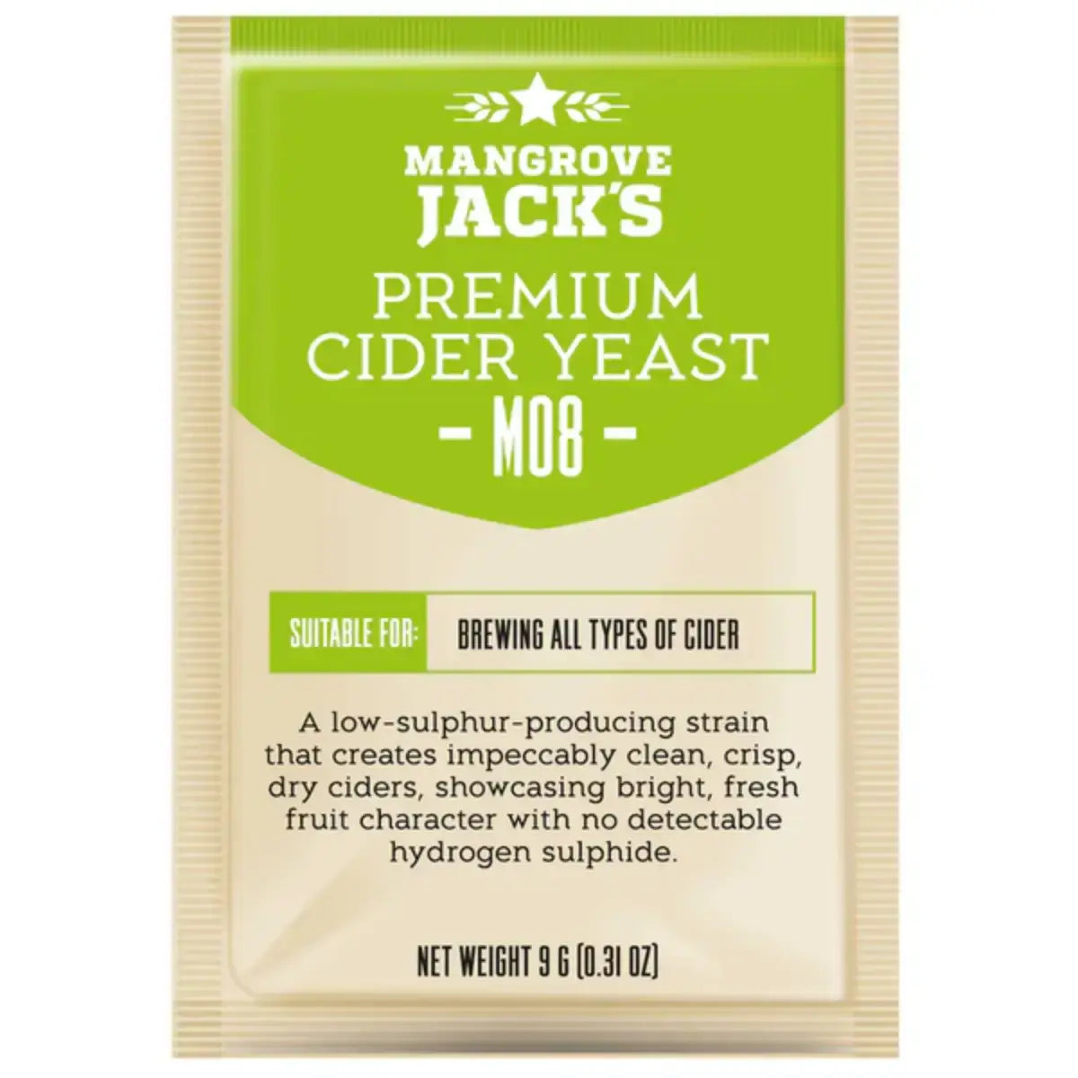 MJ Craft Series Premium Cider Yeast M08